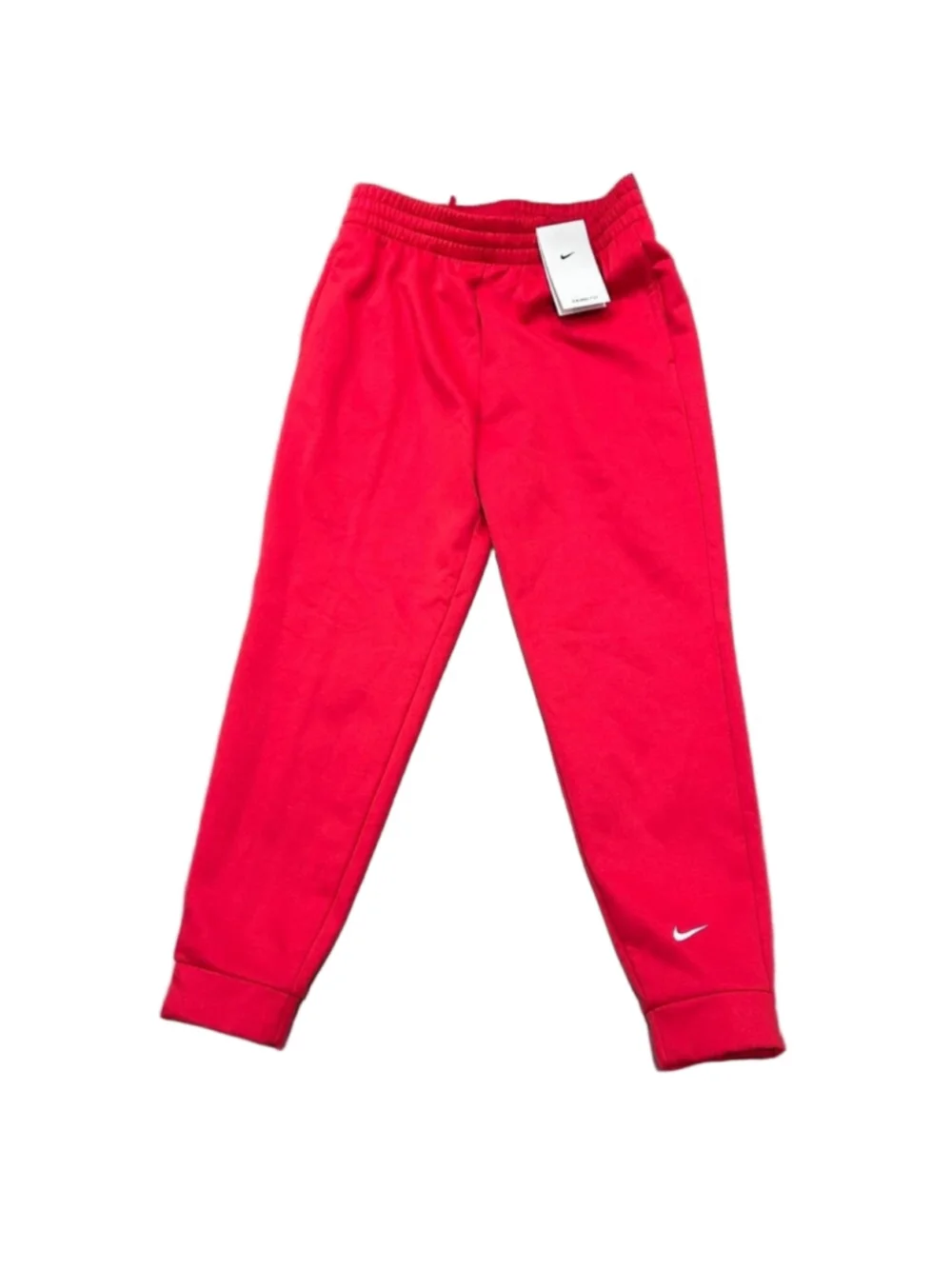 Nike Therma-FIT Kids Training Pants XL Red Athletic Joggers Standard Fit